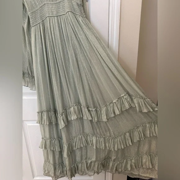 Free People Seraphina Maxi Dress Womens Medium - Picture 11 of 13